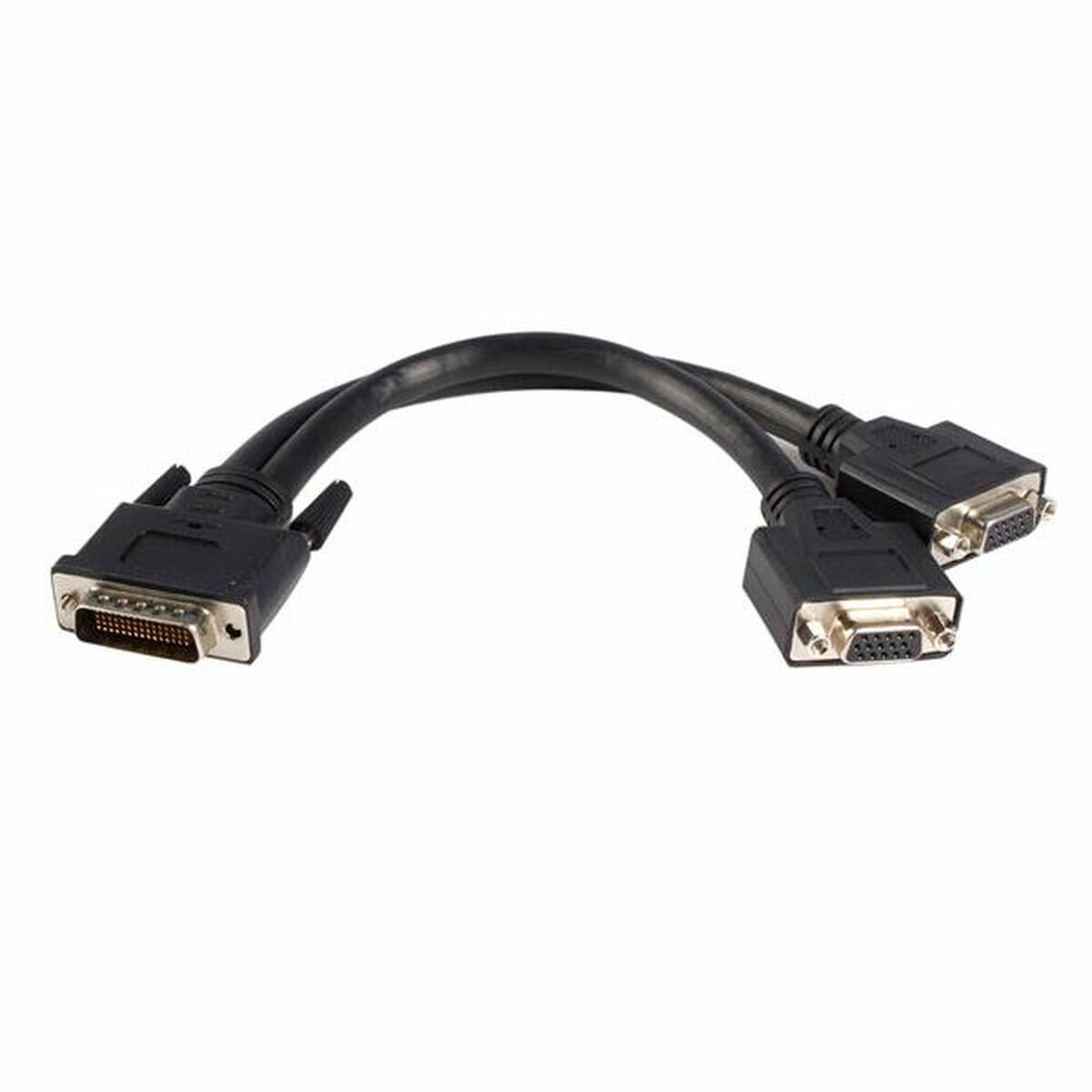Kábel DMS-59 na VGA Startech DMSVGAVGA1 Čierna 0,2 m